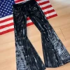 Flared jeans style Rick Owens y2k custom spodnie z poszerzonymi nogawkami