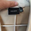 Frakke råhvid str M (stor i str) vero Moda