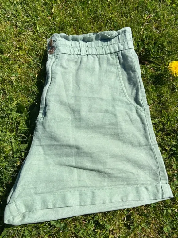 Gap hør shorts grøn