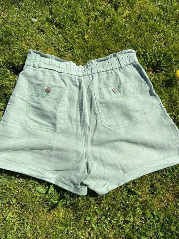 Gap hør shorts grøn