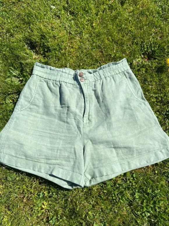 Gap hør shorts grøn