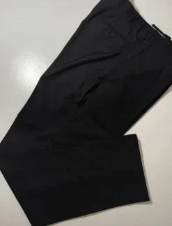 Garnitur męski Zegna L czarny komplet premium marynarka spodnie wiskoza elegancki biznes formalny