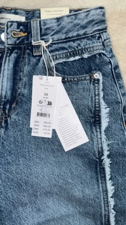 Gina jeans endast provade