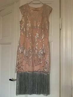 Great Gatsby-klänning stl 42