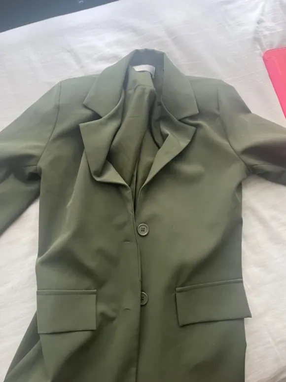 Green blazer