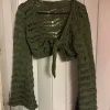Green whimsical bolero