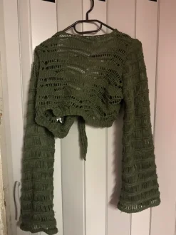 Green whimsical bolero