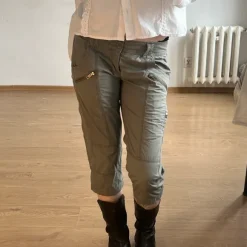 grunge capri pants vintage khaki shorts avant garde