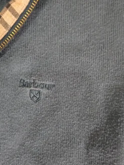 Half zip barbour niebieska bluza M🔥