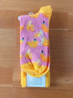 Happy Socks med bananer