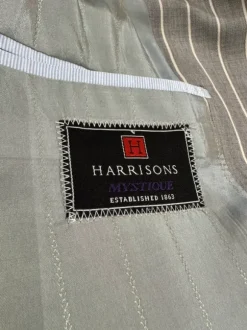 Harrison’s 1863 Wool linen suit mid grey