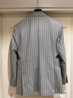 Harrison’s 1863 Wool linen suit mid grey