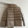 Herno pufferjacket in champagne color