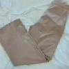 High waisted dusty pink slacks