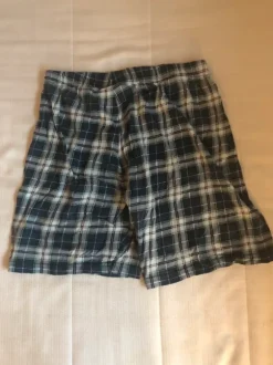 H&M blå pyjamasshorts XS
