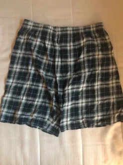 H&M blå pyjamasshorts XS