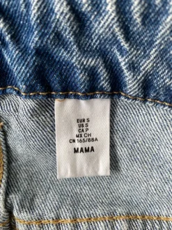 H&M denim overalls til gravide