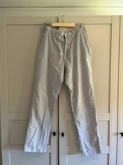 H&M linnebyxa stl S