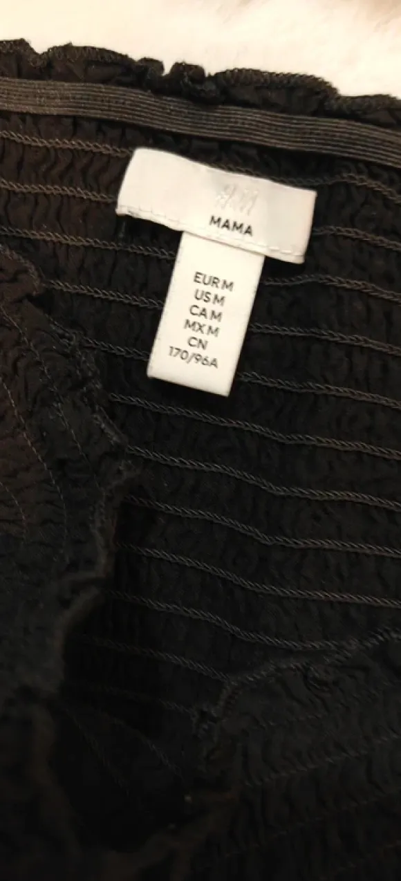 H&M Mama setti toppi ja hame M