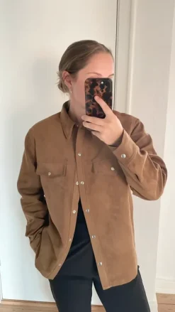 H&M Ruskind Shacket/Skjorte