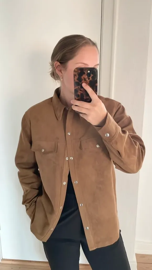 H&M Ruskind Shacket/Skjorte