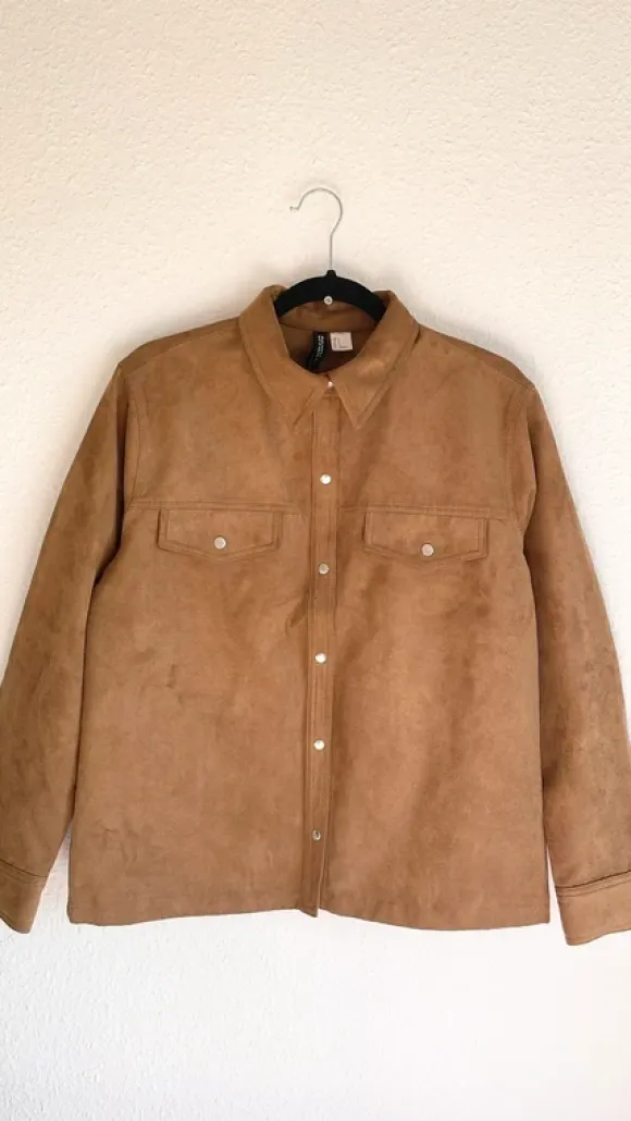 H&M Ruskind Shacket/Skjorte