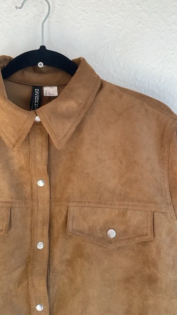 H&M Ruskind Shacket/Skjorte