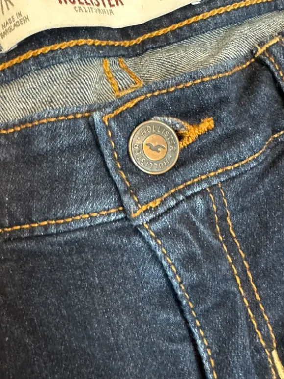 Hollister hot pants low waist mcbling y2k 🩵