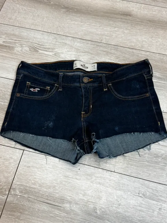 Hollister hot pants low waist mcbling y2k 🩵