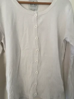 Hvid cardigan