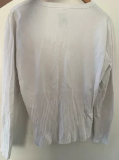 Hvid cardigan