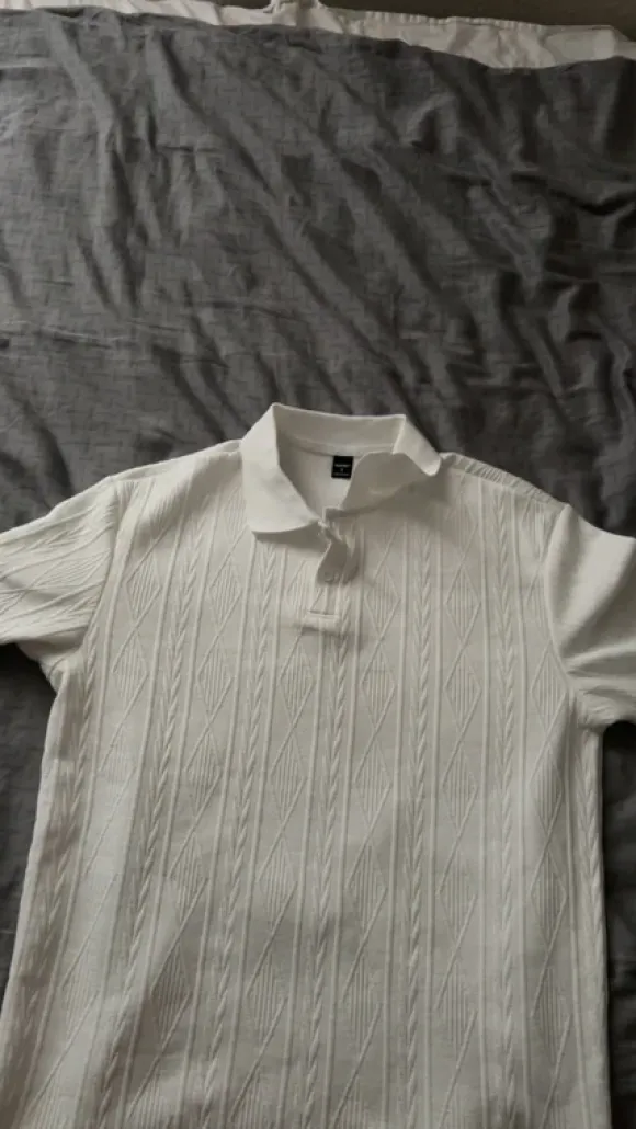 Hvid polo