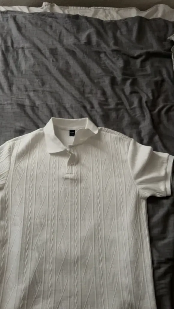 Hvid polo