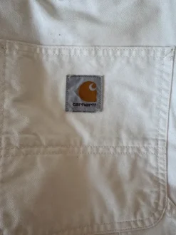 Hvide Carhartt Single Knee pants