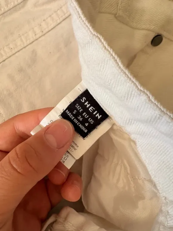 Hvide shorts