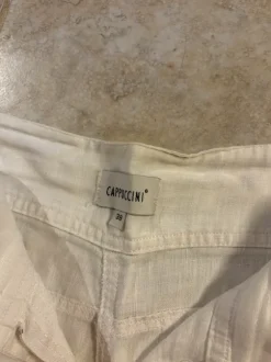 Hvide shorts