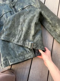 Jaded London Leather Jacket