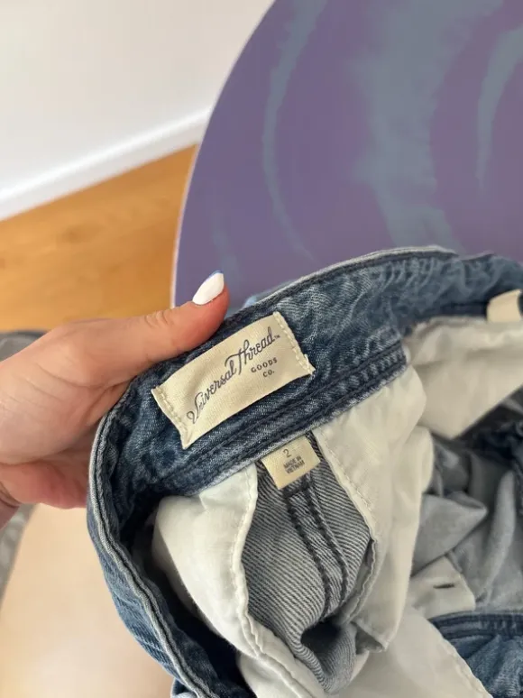 Jean Mom Shorts