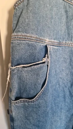 Jeans, Hängselbyxa
