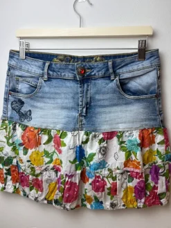 Jeansowa spódnica Desigual, rozm 40, stan bardzo dobry