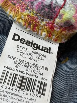Jeansowa spódnica Desigual, rozm 40, stan bardzo dobry