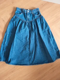 Jeansowa spódnica maxi 34