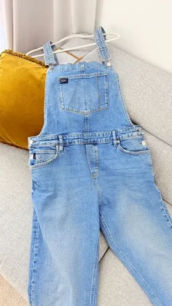 Jeansowe ogrodniczki damskie Superdry XL 42