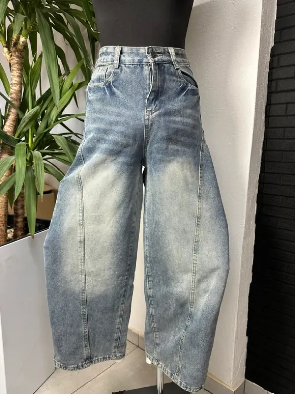 Jeansy Baggy Rozmiar M #643