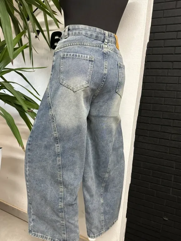 Jeansy Baggy Rozmiar M #643