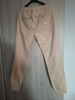 Jeansy jogery Jiggawear xl beżowe meskie