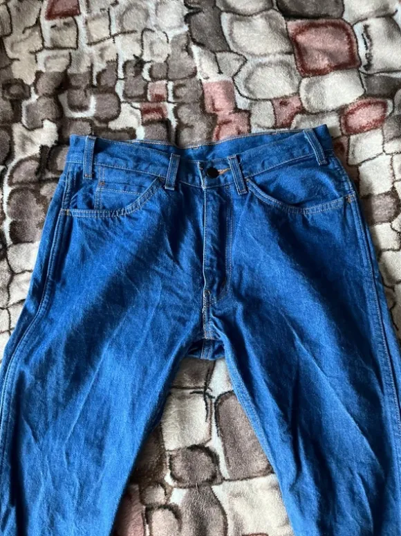 Jeansy Levi’s 505 Orange Tab W31 L32 proste straight denim