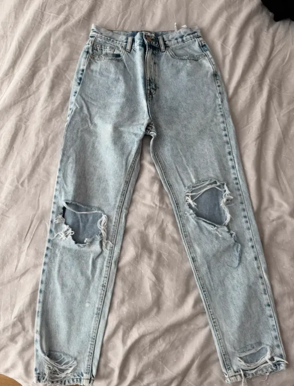 jeansy mom fit boyfriend S pull&bear