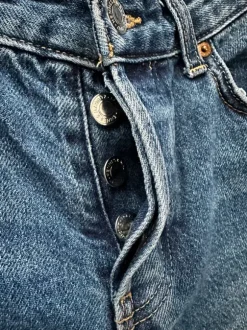 Jeansy wide leg granatowe wysoki stan S 36 denim pinterest wiosna viral tik tok