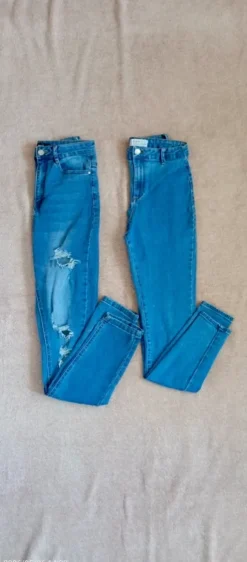 Jeansy z wysokim stanem, rozmiar 38 Primark, Sinner